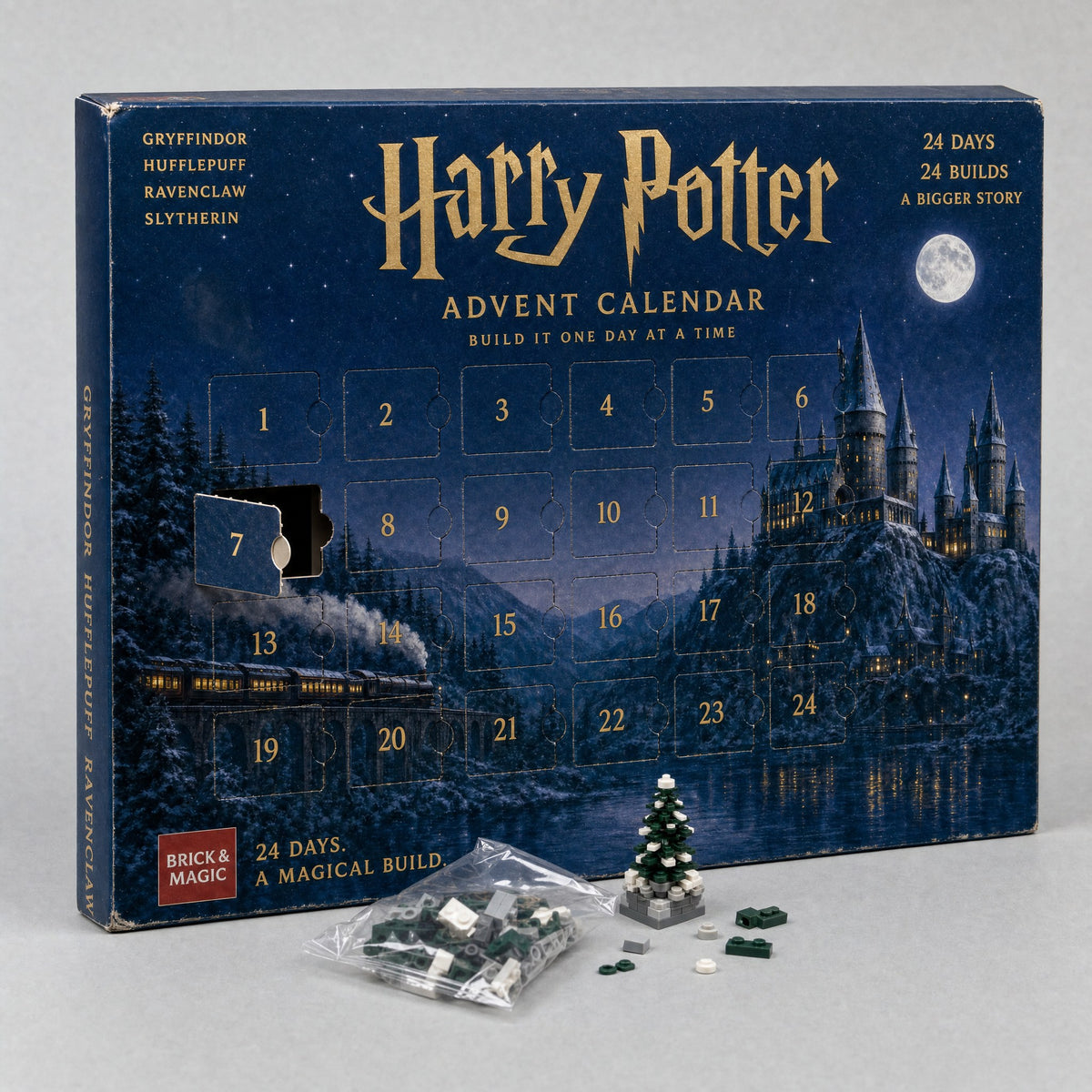 The Hogwarts Advent Build